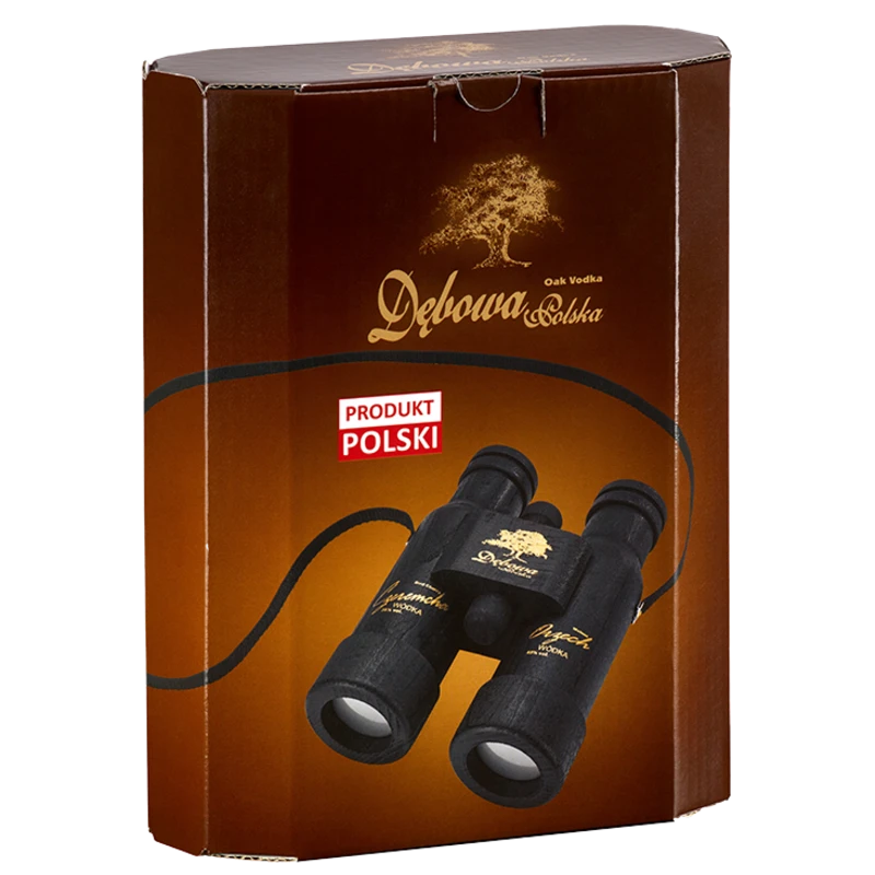 Dębowa Wódka Lornetka Czeremcha 0,05l 38%+Orzech 0,05l 40% Vol. - obrazek 2